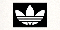 知名体育品牌Adidas三道杠标志